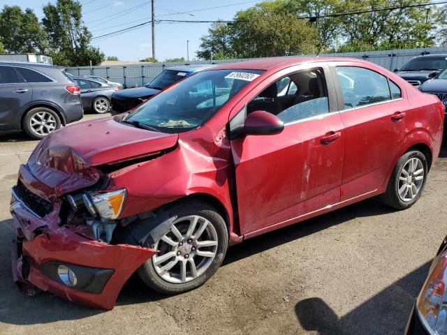 CHEVROLET SONIC LT 2012 with VIN 1G1JC5SH5C4150607 - Photo from auction
