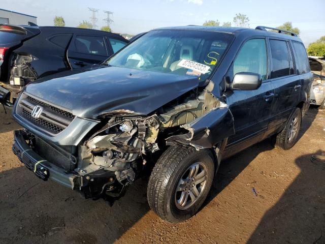 HONDA PILOT EXL 2003 with VIN 2HKYF18513H565176 - Photo from auction