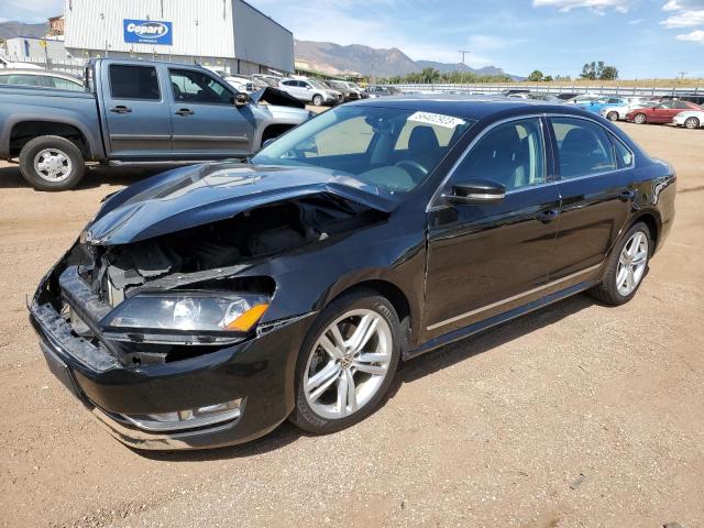 VOLKSWAGEN PASSAT SE 2015 with VIN 1VWBV7A34FC101705 - Photo from auction