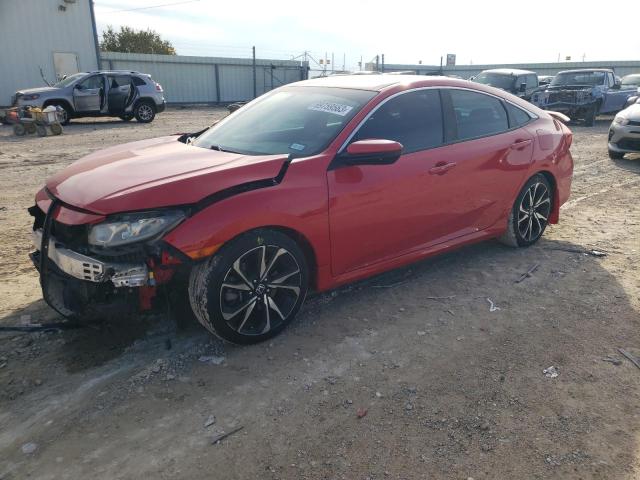 HONDA CIVIC SI 2017 with VIN 2HGFC1E53HH701877 - Photo from auction