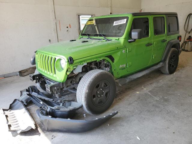 JEEP WRANGLER U 2018 with VIN 1C4HJXDN3JW286925 - Photo from auction