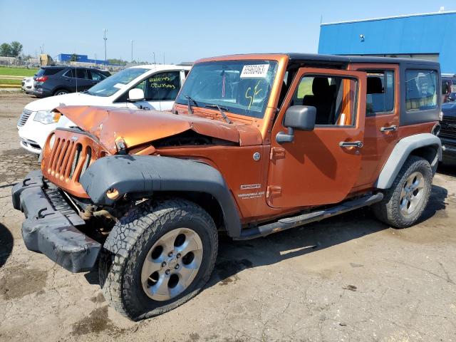 JEEP WRANGLER U 2011 with VIN 1J4BA3H14BL608345 - Photo from auction