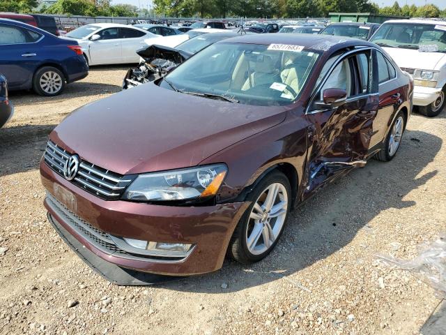 VOLKSWAGEN PASSAT SEL 2014 with VIN 1VWCN7A31EC027064 - Photo from auction