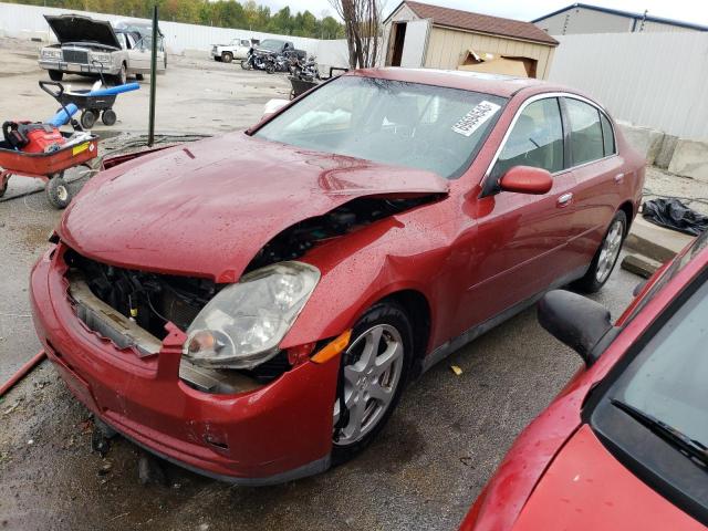 INFINITI G35 2003 with VIN JNKCV51E03M016782 - Photo from auction