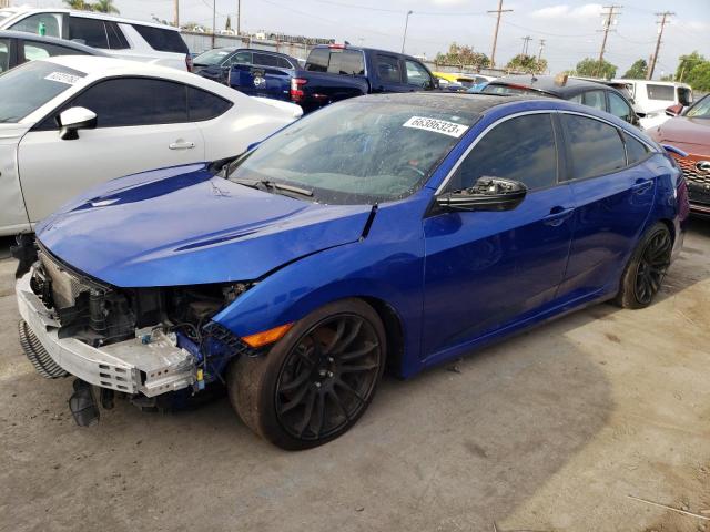 HONDA CIVIC SI 2019 with VIN 2HGFC1E54KH702673 - Photo from auction