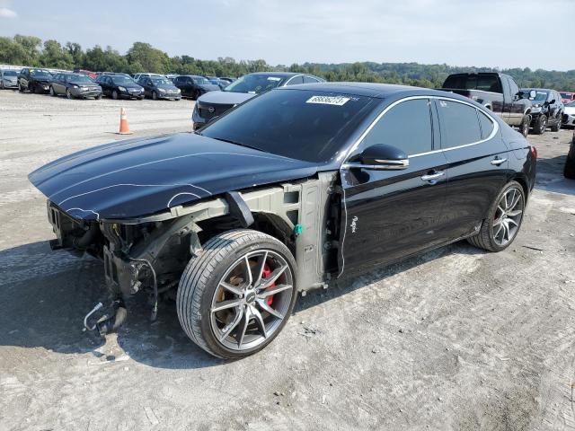 GENESIS G70 2021 with VIN KMTG74LE2MU071855 - Photo from auction