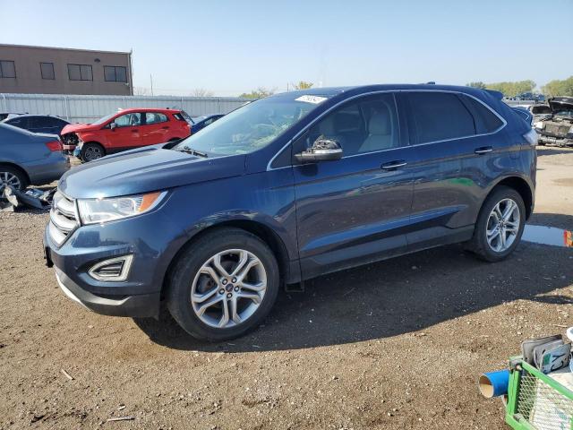 FORD EDGE TITAN 2017 with VIN 2FMPK3K92HBB98642 - Photo from auction