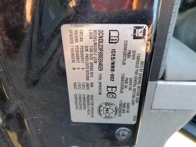 Photo 14 from auction – 2008 CHEVROLET EQUINOX LS with VIN 2CNDL23F986294629