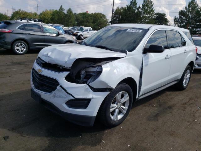 CHEVROLET EQUINOX LS 2016 with VIN 2GNFLEEKXG6334196 - Photo from auction