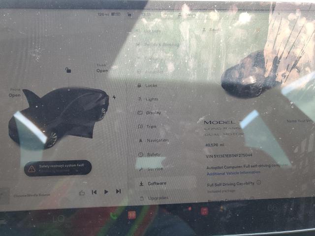 Photo 9 from auction – 2022 TESLA MODEL 3 with VIN 5YJ3E1EB1NF275044