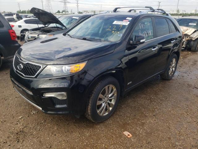 KIA SORENTO SX 2012 with VIN 5XYKWDA29CG237437 - Photo from auction