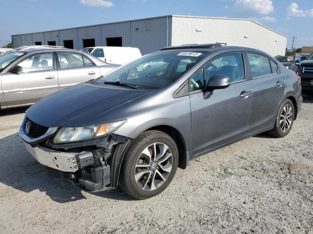 HONDA CIVIC EX 2013 with VIN 19XFB2F87DE008106 - Photo from auction