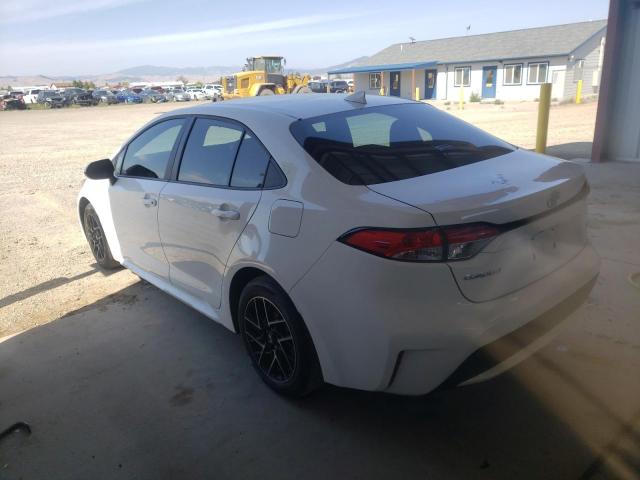 Photo 2 from auction – 2021 TOYOTA COROLLA LE with VIN 5YFEPMAE9MP191450