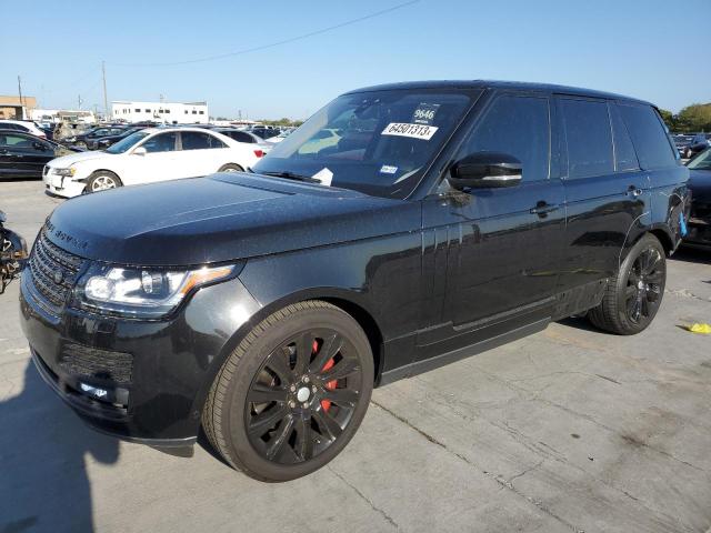 LAND ROVER RANGE ROVE 2017 with VIN SALGS2FE3HA359557 - Photo from auction