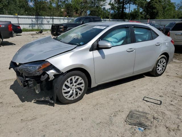 TOYOTA COROLLA L 2018 with VIN 5YFBURHE1JP813713 - Photo from auction