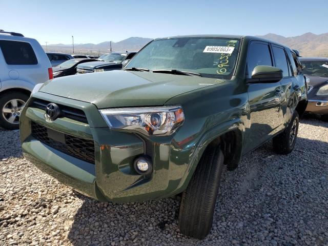 TOYOTA 4RUNNER SR 2021 with VIN JTEBU5JR5M5882424 - Photo from auction