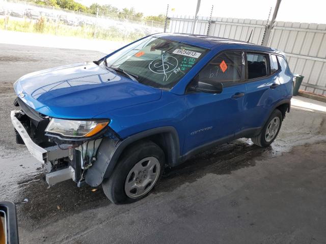 JEEP COMPASS SP 2018 with VIN 3C4NJDAB3JT332142 - Photo from auction
