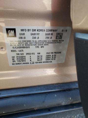 Photo 14 from auction – 2019 BUICK ENCORE PRE with VIN KL4CJASBXKB843610