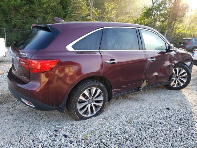 Photo 3 from auction – 2016 ACURA MDX TECHNO with VIN 5FRYD4H41GB041737