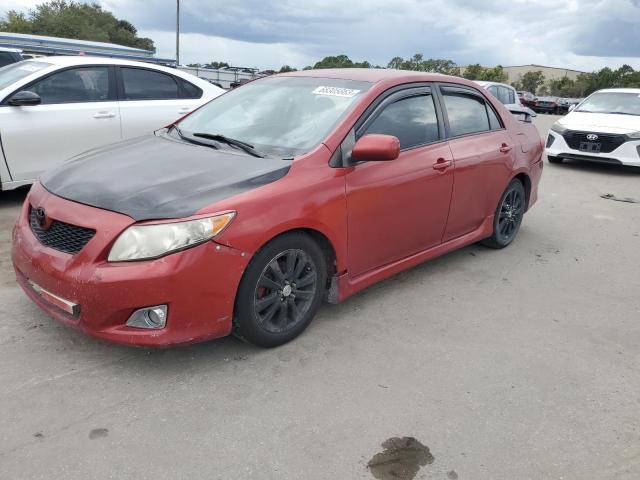 TOYOTA COROLLA BA 2009 with VIN 1NXBU40E79Z077028 - Photo from auction