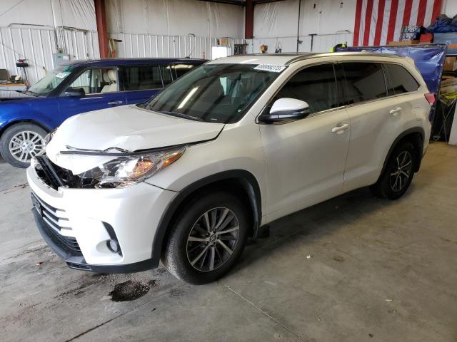 Photo 1 from auction – 2017 TOYOTA HIGHLANDER with VIN 5TDJZRFHXHS403505