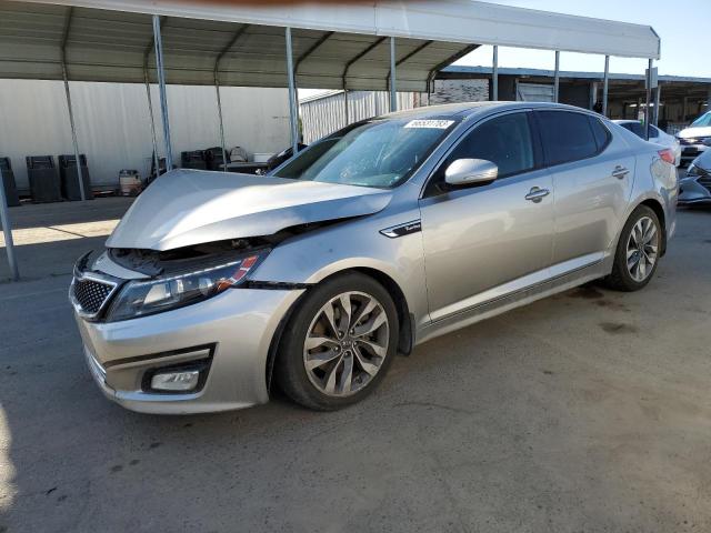 KIA OPTIMA SX 2015 with VIN 5XXGR4A69FG398928 - Photo from auction
