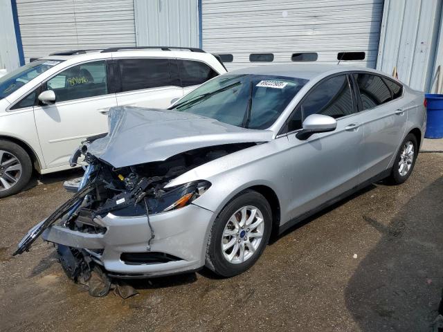 FORD FUSION S 2015 with VIN 3FA6P0G70FR287640 - Photo from auction