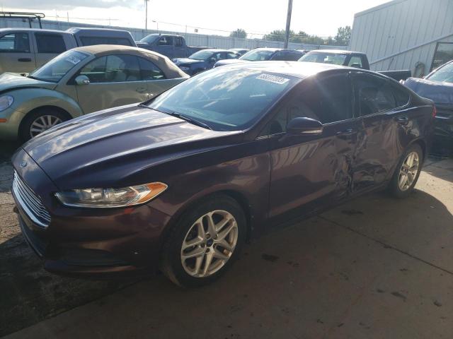 FORD FUSION SE 2013 with VIN 3FA6P0H72DR186045 - Photo from auction