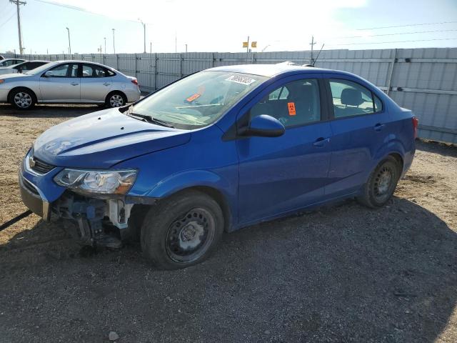 CHEVROLET SONIC LS 2018 with VIN 1G1JB5SHXJ4135116 - Photo from auction