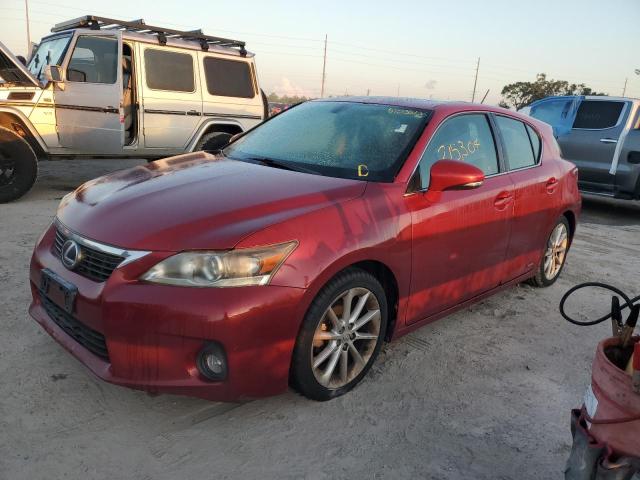 LEXUS CT 200 2012 with VIN JTHKD5BH7C2105820 - Photo from auction