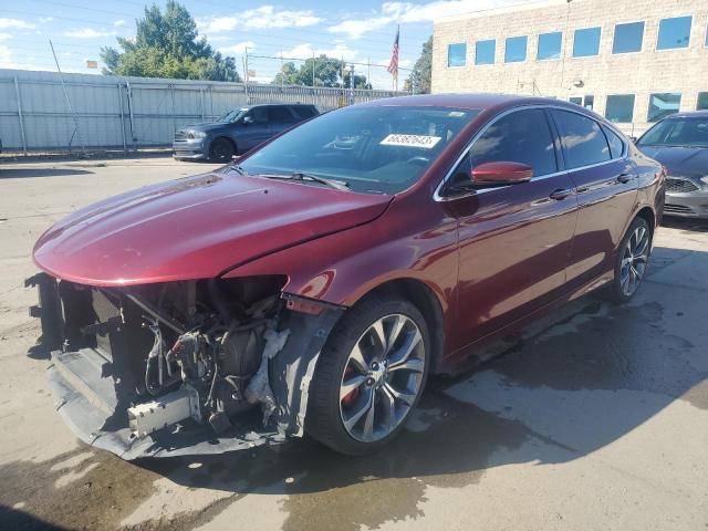 CHRYSLER 200 C 2015 with VIN 1C3CCCCB4FN561076 - Photo from auction
