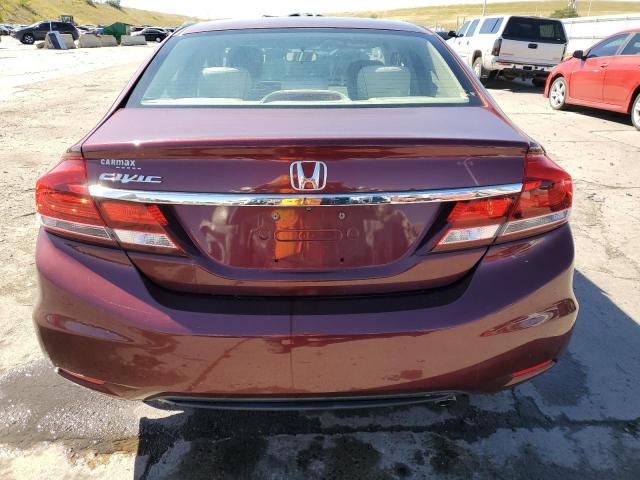 Photo 6 from auction – 2014 HONDA CIVIC LX with VIN 19XFB2F57EE068135