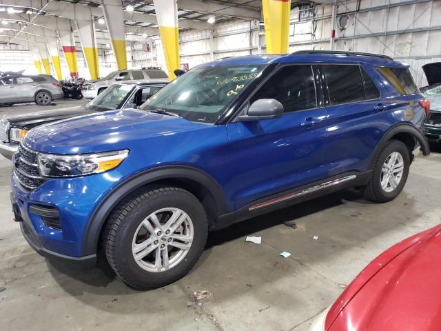 FORD EXPLORER X 2021 with VIN 1FMSK8DH5MGB33220 - Photo from auction