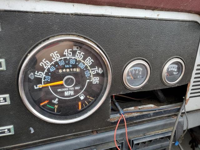 Photo 9 from auction – 1985 JEEP JEEP CJ7 with VIN 1JCCF87E1FT150779
