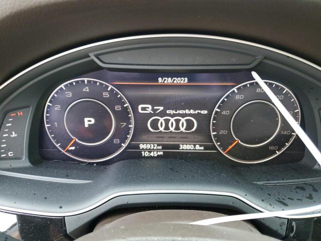 Photo 9 from auction – 2018 AUDI Q7 PRESTIG with VIN WA1VAAF7XJD039115