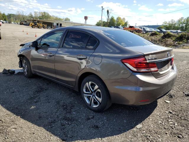 Photo 2 from auction – 2013 HONDA CIVIC LX with VIN 2HGFB2F52DH585184