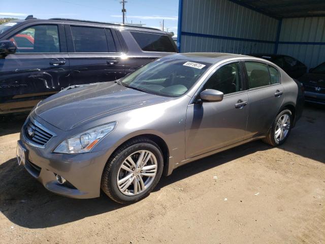 INFINITI G37 2012 with VIN JN1CV6AR6CM676578 - Photo from auction