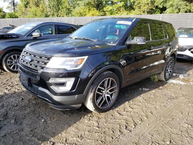 Photo 1 from auction – 2017 FORD EXPLORER S with VIN 1FM5K8GT8HGA53493