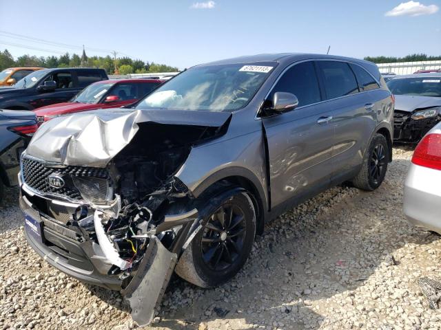 KIA SORENTO LX 2018 with VIN 5XYPG4A35JG423873 - Photo from auction