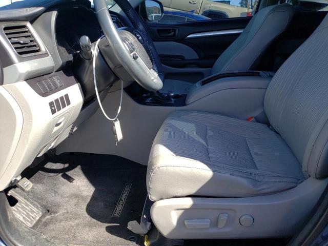 Photo 7 from auction – 2016 TOYOTA HIGHLANDER with VIN 5TDZKRFH2GS175702