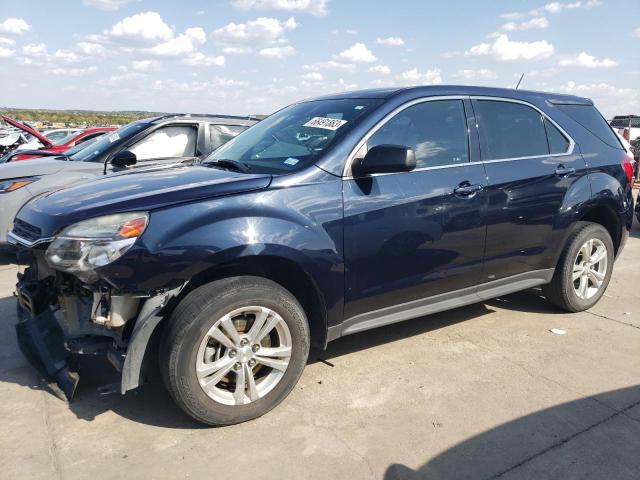 CHEVROLET EQUINOX LS 2016 with VIN 2GNALBEK3G1166066 - Photo from auction