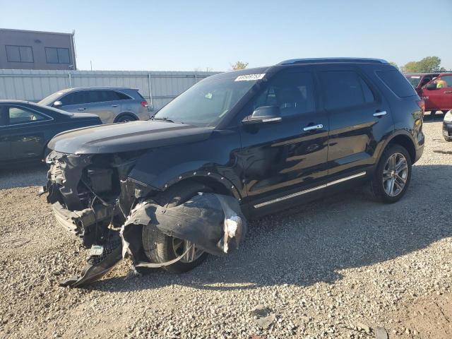 FORD EXPLORER L 2017 with VIN 1FM5K8F82HGB91057 - Photo from auction