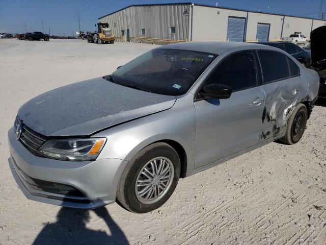 VOLKSWAGEN JETTA BASE 2015 with VIN 3VW2K7AJ7FM329543 - Photo from auction