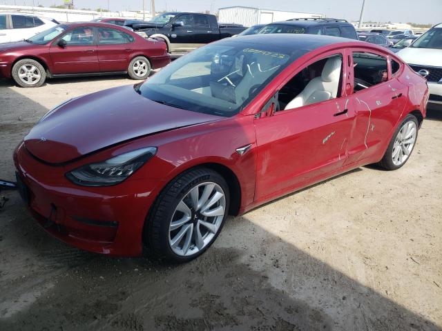 TESLA MODEL 3 2018 with VIN 5YJ3E1EB6JF100783 - Photo from auction