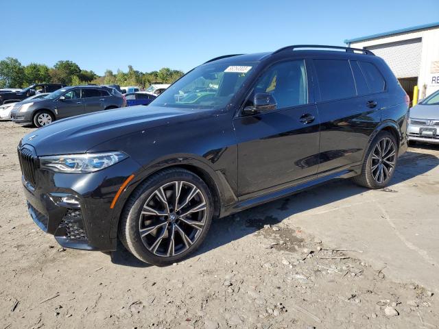 BMW X7 M50I 2021 with VIN 5UXCX6C00M9D74425 - Photo from auction