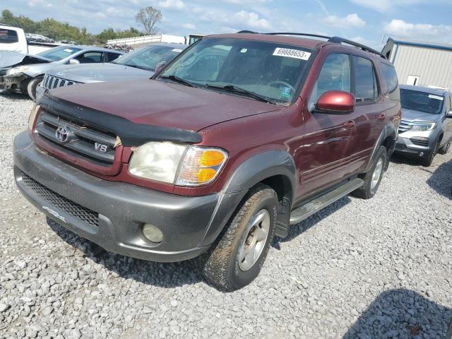 TOYOTA SEQUOIA SR 2003 with VIN 5TDZT34A73S153057 - Photo from auction