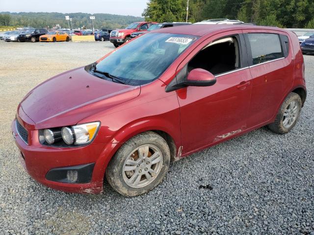 CHEVROLET SONIC LT 2015 with VIN 1G1JC6SH8F4186236 - Photo from auction