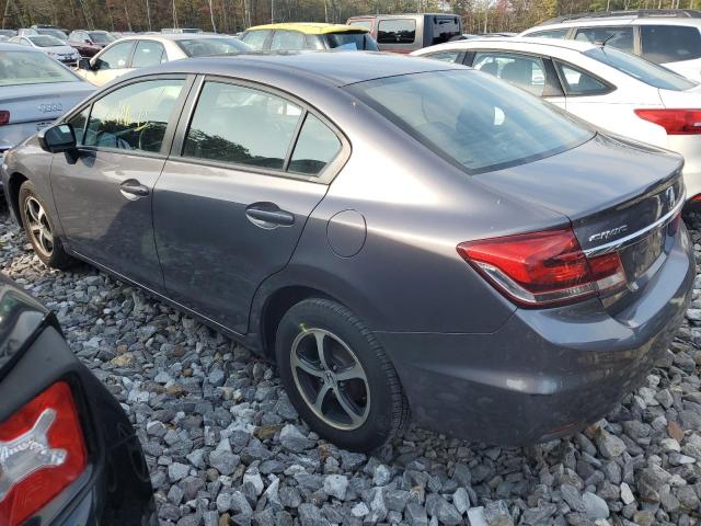 Photo 2 from auction – 2015 HONDA CIVIC SE with VIN 19XFB2F78FE100089