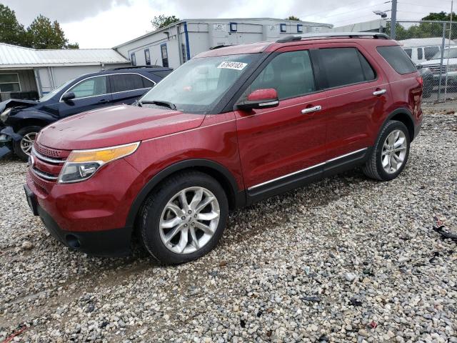 FORD EXPLORER L 2014 with VIN 1FM5K7F84EGA74702 - Photo from auction