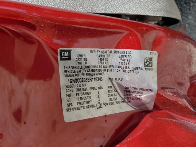 Photo 14 from auction – 2014 CHEVROLET TAHOE C150 with VIN 1GNSCCE03ER119343